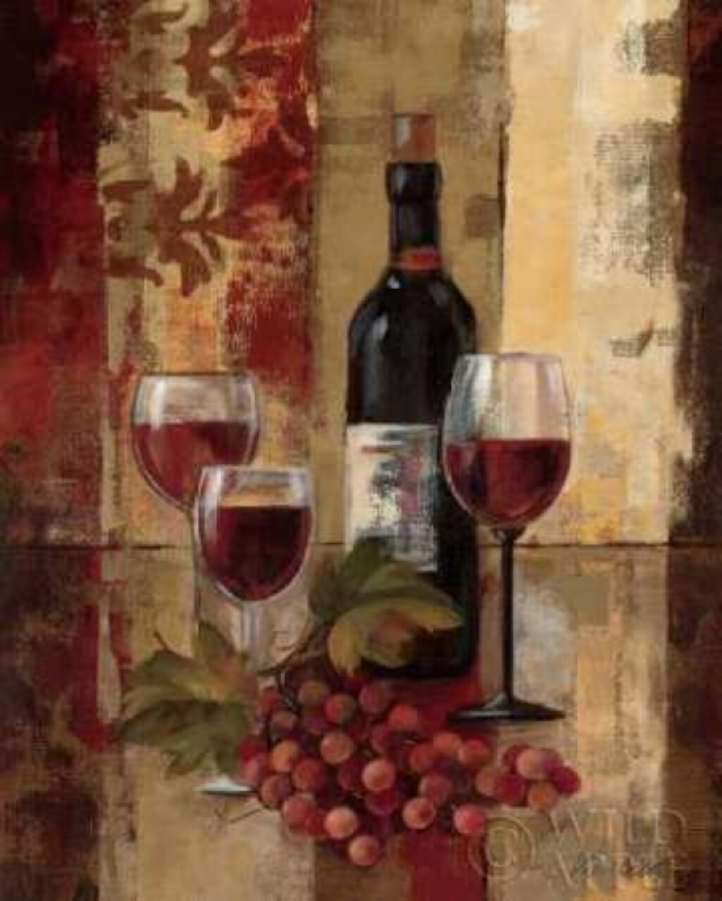 Graffiti and Wine II Poster Print by Silvia Vassileva - Item # VARPDX7949